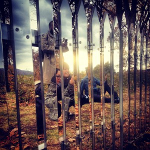 Mirror Fence (2003) by Alyson Shotz at NYC Arts Find: Storm King Art Center | meltingbutter.com